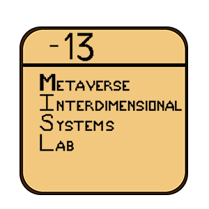 Metaverse Interdimensional Systems Lab placard